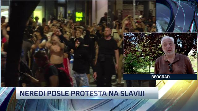 Prelević: Policija znala odakle su ubačeni ljudi, maskirana grupa izašla iz Resavske i nema nikakve veze sa protestom