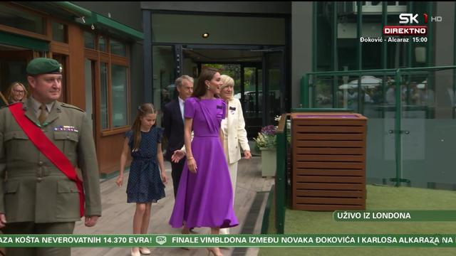 Princeza Kejt Midlton na Vimbldonu 2024.